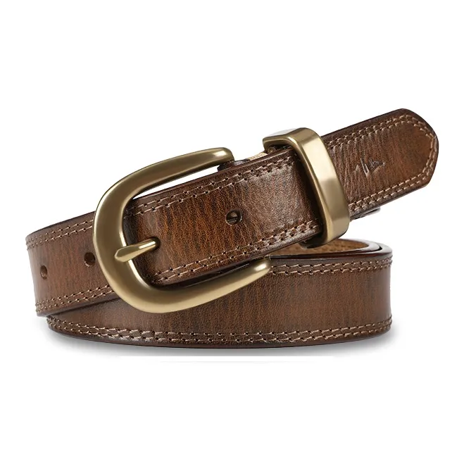 MILLIE'S Minimalist And Trendy Pin Buckle Belt Top Grain Cow Leather Belts Women's Width 2.8CM-2