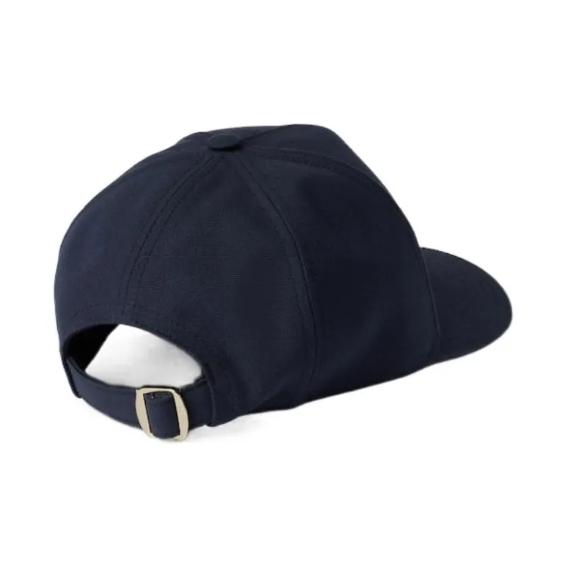 GUCCI Cotton Baseball Caps Unisex Marine Blue-2