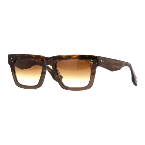 DITA Acetate Square Sunglasses Men's Tortoiseshell