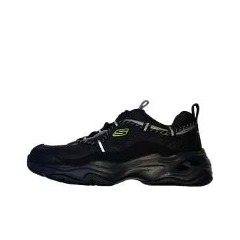 Skechers DLites 4.0 Euphoric Step 'Black Lime' Women's