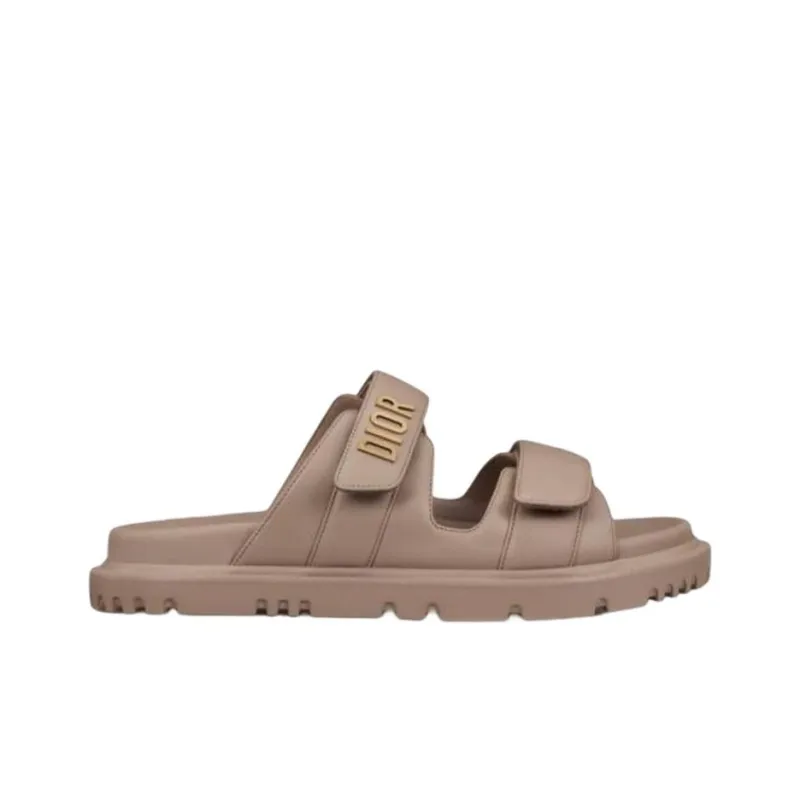 DIOR DIORAct Slide Slippers Women's Brown-1