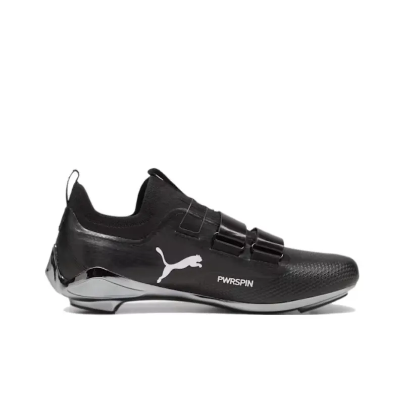 PUMA Anti Slip Wear Resistant Low Top Cycling Shoes Unisex Black-1
