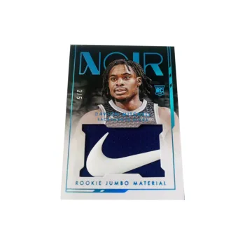 PANINI 21 22 Kings NOIR Davion Mitchell Rookie Nike Big Mark Jersey Patch RC Star Card Pass Sports Cards 1 Pc