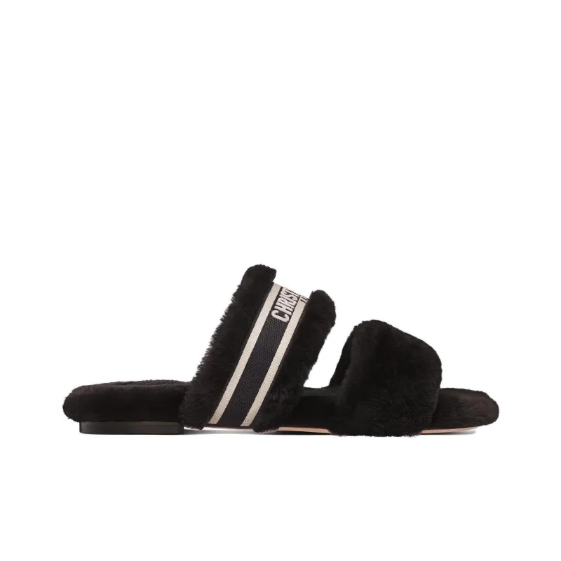 DIOR Women's Chez Moi Slide 'Black'-1