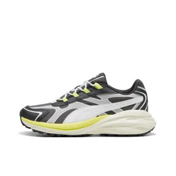 PUMA Hypnotic Slip Resistant, Abrasion Resistant, Breathable, Lightweight Low Top Casual Shoes Unisex Gray White