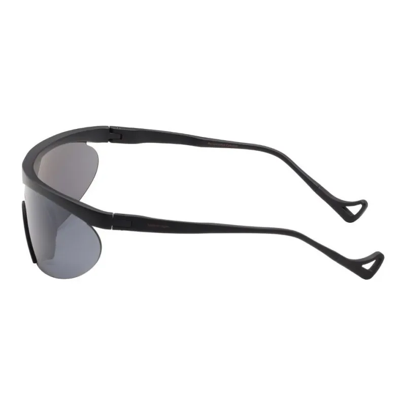 District Vision Irregular Shape Sunglasses Unisex Black-2