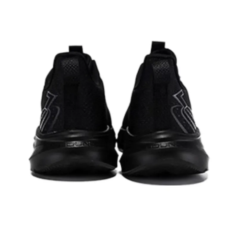 361° Wear-Resistant Slip-Resistant Low-Top Casual Running Shoes Men's Black-2