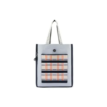 Kipling Polyamide Handbag, Shoulder Bag Large Size Unisex Keiko Plaid Patchwork