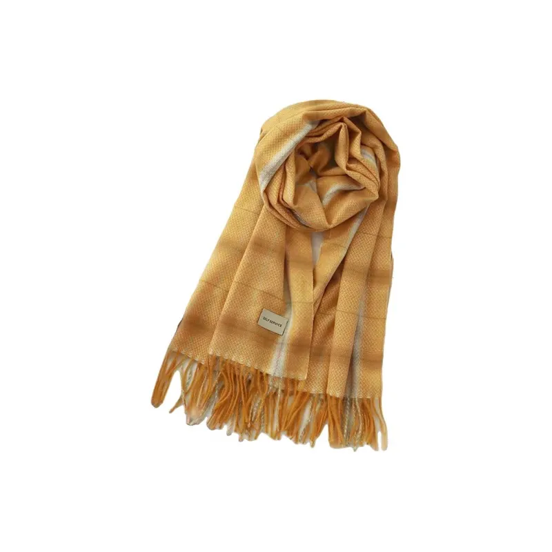 Mulinsen Cotton Knit Scarves Unisex-3