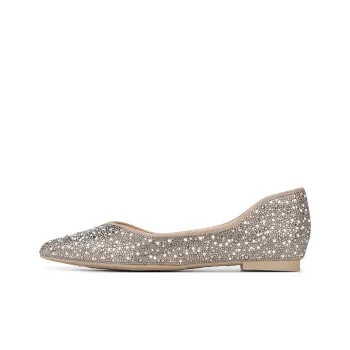 SATURDAY MODE Casual Single Shoes Women's Champagne Gold
