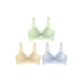 Nude Skin+Fruit Green+Light Sky Blue (Tank Top)