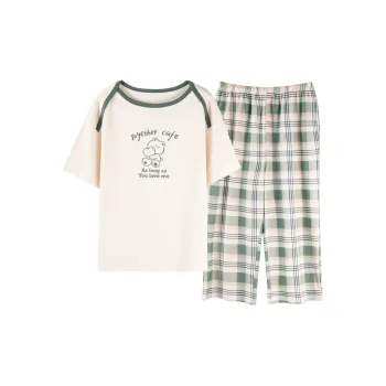 The Story Of The Flower Season Pajama Set Women's Multicolor