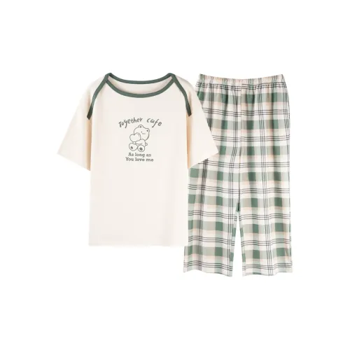 The Story Of The Flower Season Pajama Set Women's Multicolor