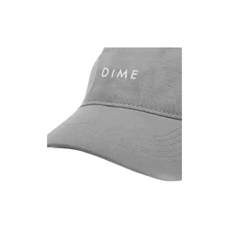 Dime MTL Cotton Baseball Caps Unisex Gray-1