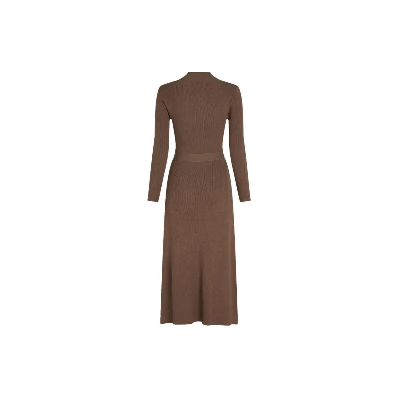 KARL LAGERFELD / Karl Lagerfeld Jeans Belted Knitted Dress-1