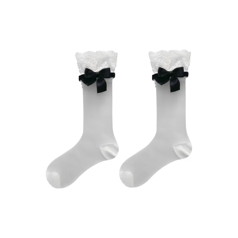 Evening Classroom Mid Calf Socks Women's 2 Pack-0