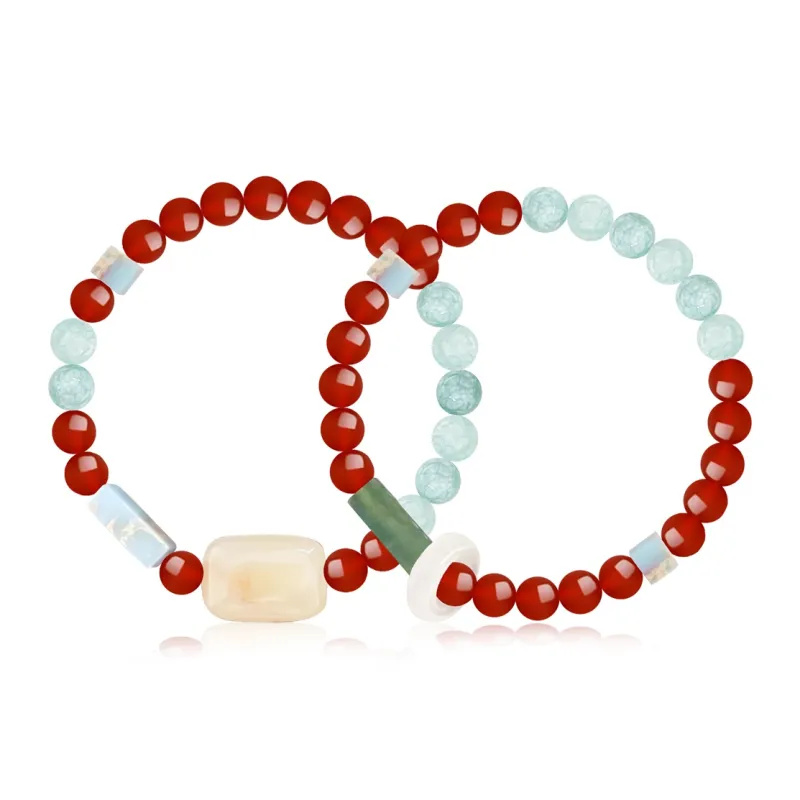 Cuz Strange Intention Agate Bracelets Unisex-2