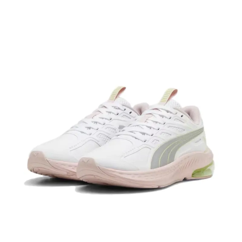 PUMA X Cell Slip Resistant Low Top Casual Running Shoes Unisex White Pink-2
