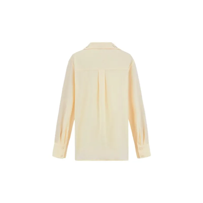 URBAN REVIVO Shirt Women's Nude Apricot-1