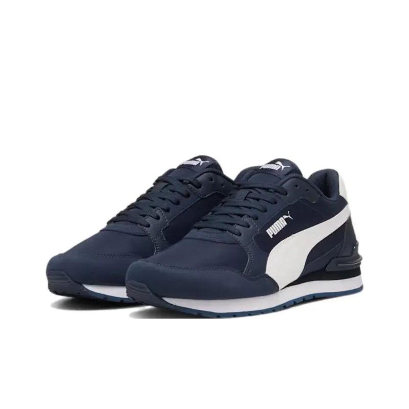 PUMA St Runner Anti Slip Wear Resistant Low Top Casual Shoes Unisex Blue White-2