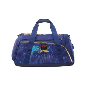 LiNing Polyester Handbags Travel Bags Regular Unisex Blue