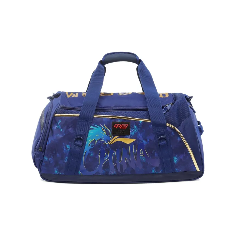 LiNing Polyester Handbags Travel Bags Regular Unisex Blue-0