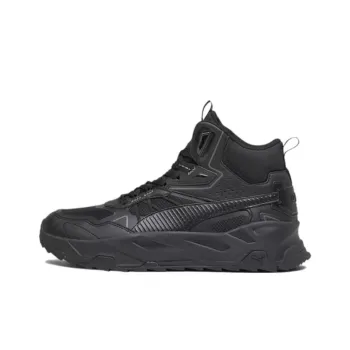 PUMA Trinity Anti Slip Wear Resistant Mid Top Outdoor Shoes Men's Black
