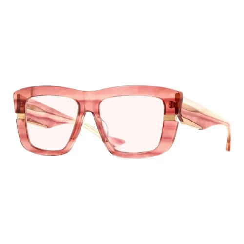 DITA Acetate Square Sunglasses Unisex Pink