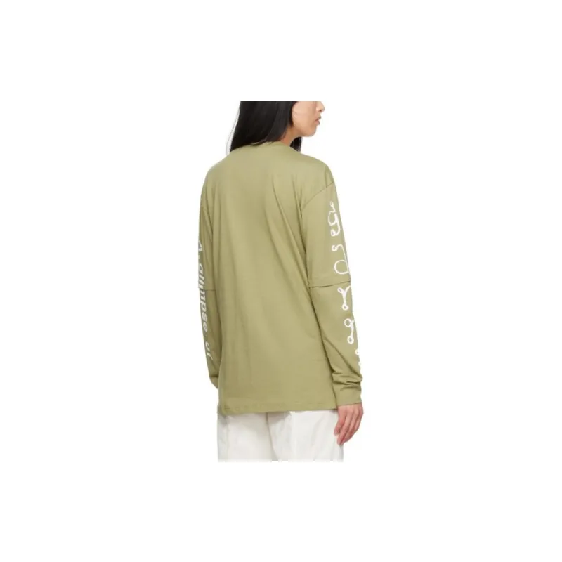 GANNI T-Shirts Women's Green-1