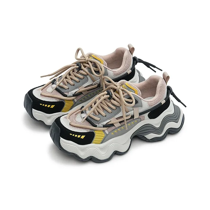 MASOOMAKE Breathable Height Increase Chunky Sneakers Women's-33