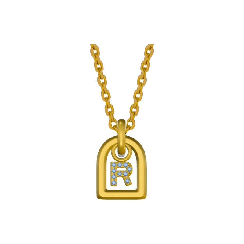 NEVERFAR S925 Silver Thick 18K Gold Plated Necklaces Women's-17