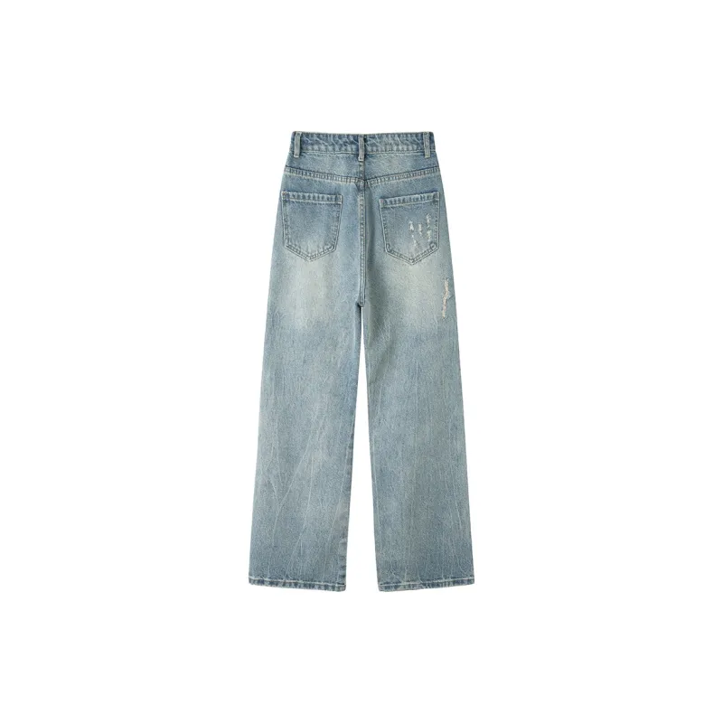Kazakhstan Jeans Women's Vintage Blue-9