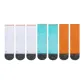 White 3-Aqua Green 2-Orange 2[7 Pack]