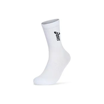 Asics Mid Calf Socks Unisex 1 Pack White
