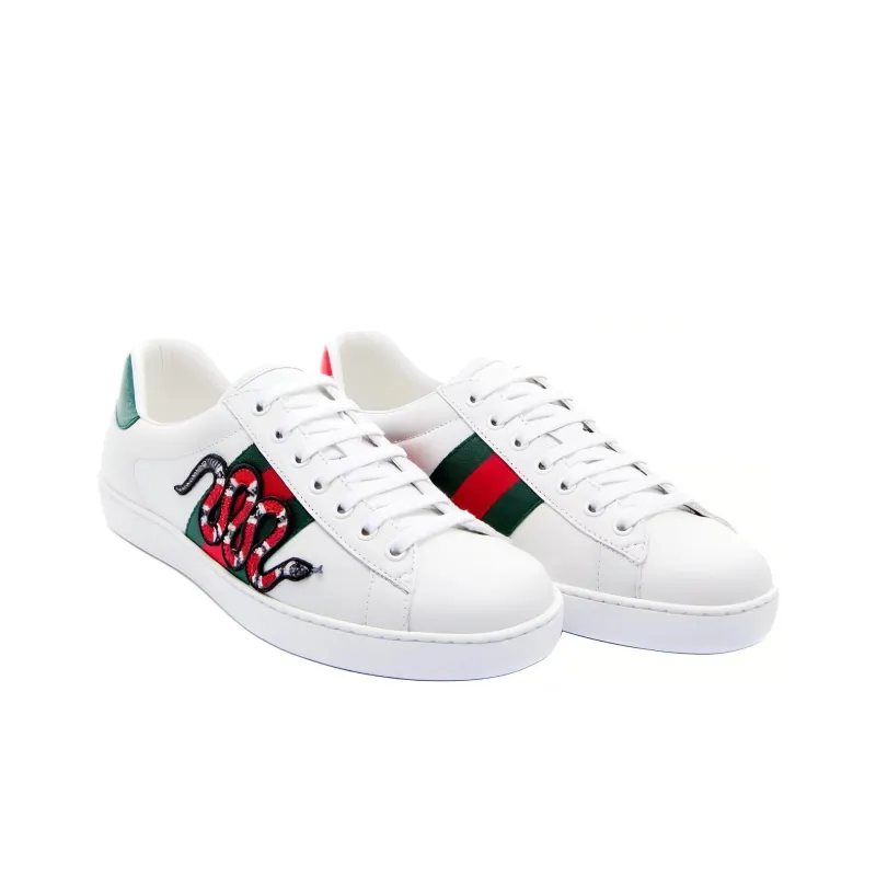GUCCI Ace Embroidered 'Snake'-3