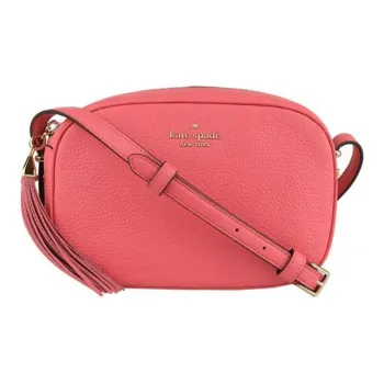 Kate Spade Leather Shoulder Bag Crossbody Bag Women's Pink