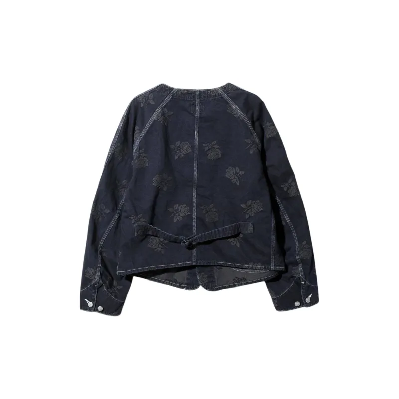 Needles Denim Jacket Unisex Blue-1