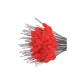 [Top Bean]Red Olive Shape 100 Pieces