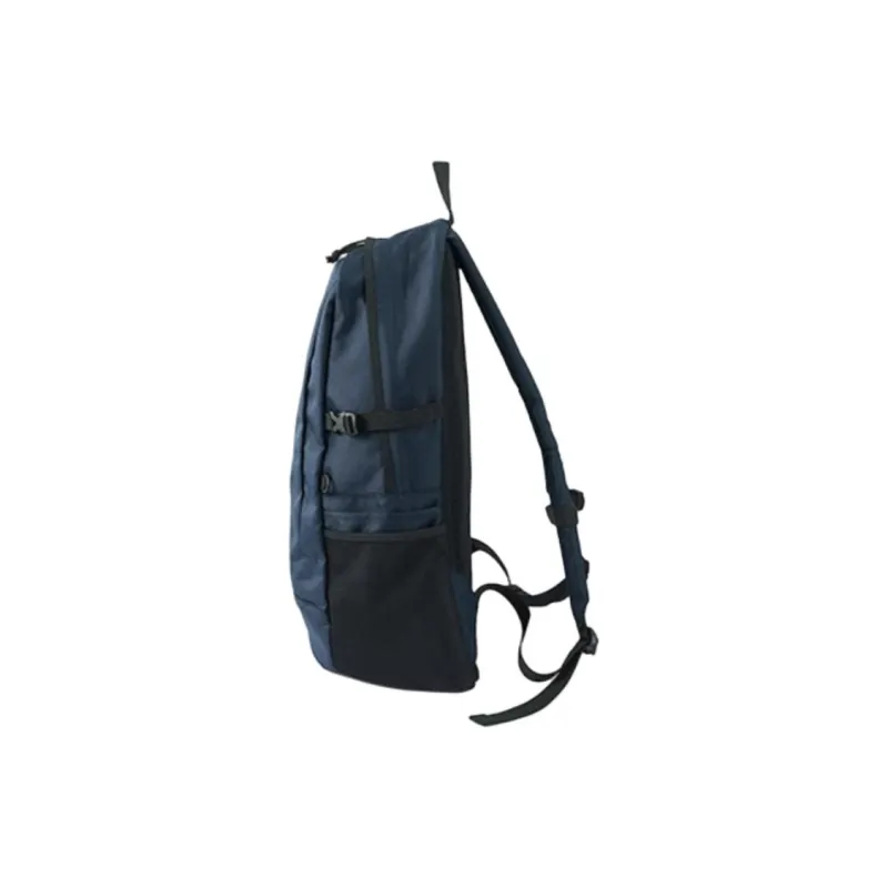 MUJI Polyester Backpack Large Size Unisex Navy Blue/Black/Smoky Green-1