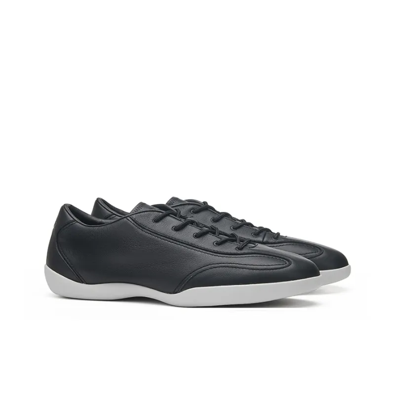 EQLZ EQUALIZER Anti Slip Wear Resistant Low Top Vintage Basketball Shoes Unisex Phantom Black-1