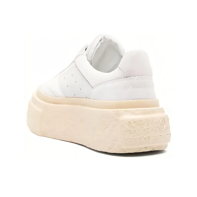 MM6 Maison Margiela Numbers-Motif Round Toe Sneakers Women's-4