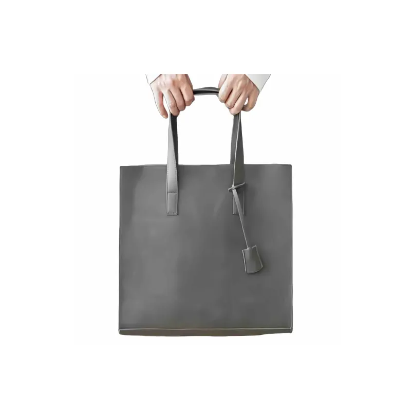 LETOO PU Shoulder Bag Regular Men's Black/Khaki/Matte Gray/Gray Coffee-6