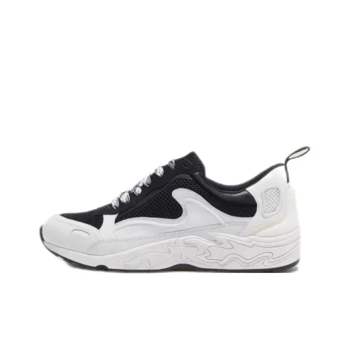 Sandro Low Top Casual Shoes Women's Black White