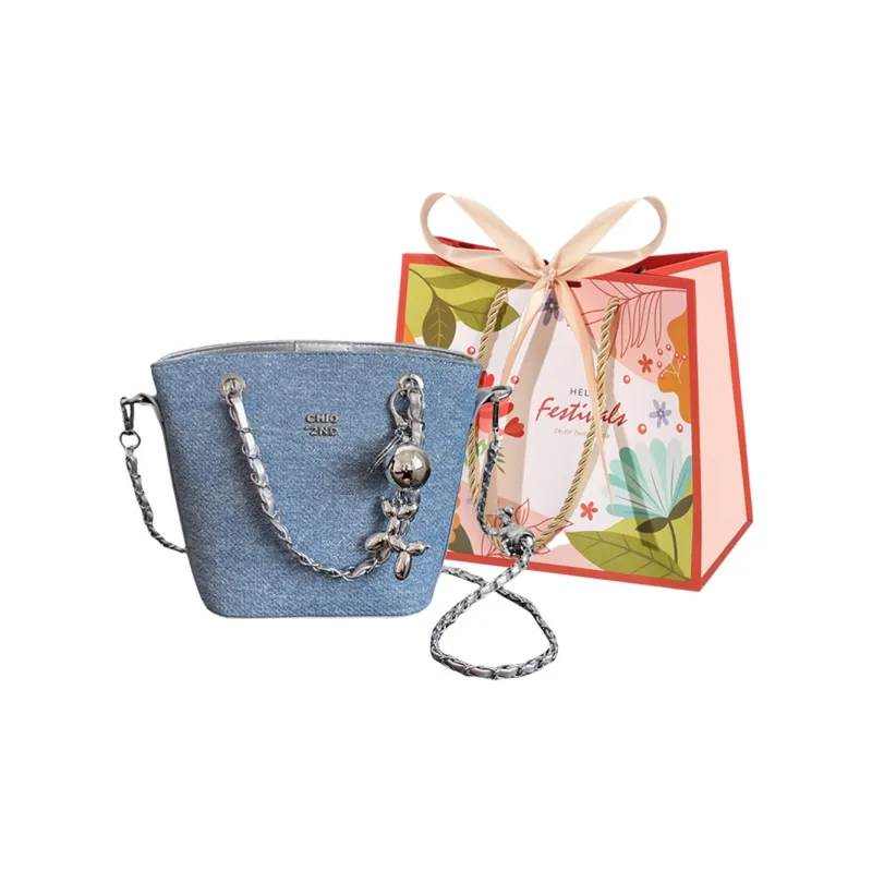 Cwatcun PU Shoulder Bag Women's Light Blue/Black/Dark Blue/Light Blue/Black/Dark Blue/Dark Blue/Sky Blue/Light Blue-24