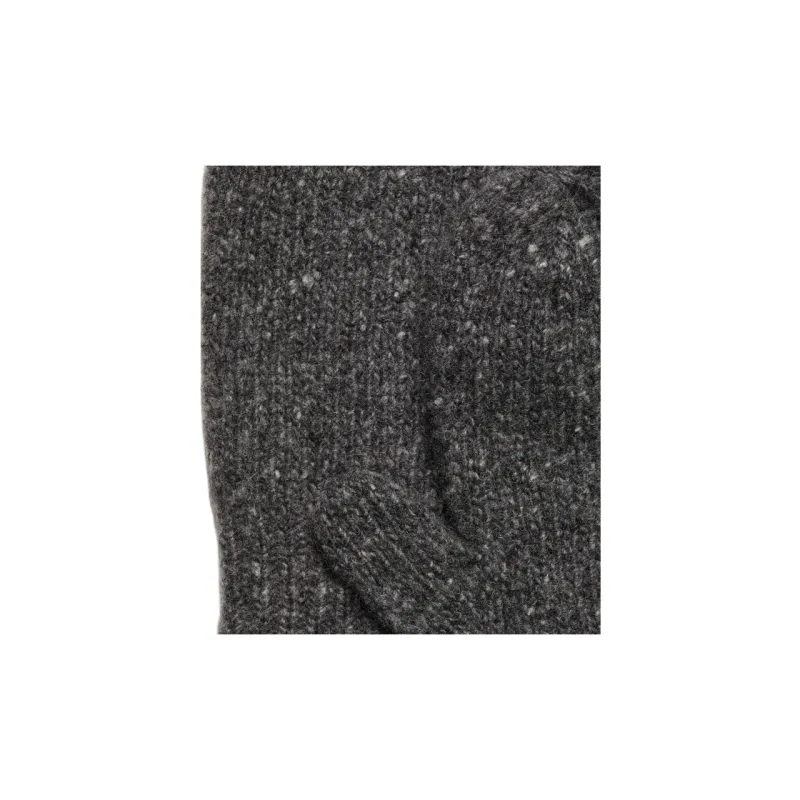 VINCE Cashmere Knit Gloves Women's Gray-2