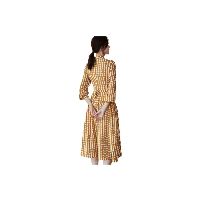 ROEYSHOUSE Long Sleeved Dresses Women's Multicolor-1
