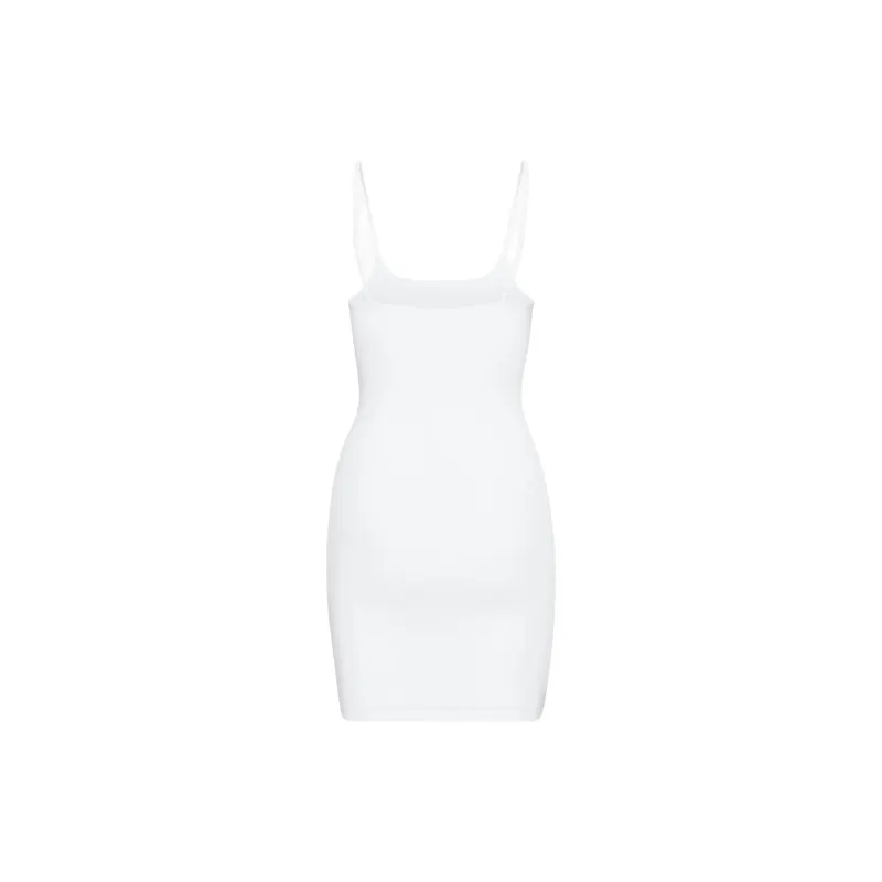 ARITZIA Contour Squareneck Cami Mini Dress Slip Dresses Women's White/White-1