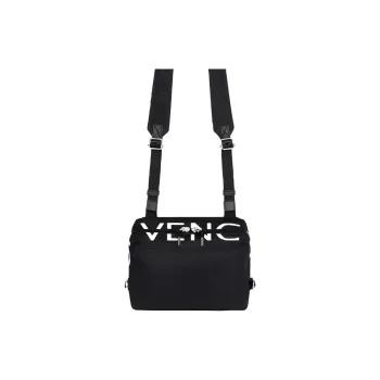 Givenchy Pandora Polyamide Handbag, Shoulder Bag, Crossbody Bag Small Size Men's Black & White
