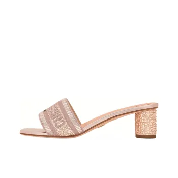 DIOR Dway Abrasion-Resistant Slide Slippers Women's Gold