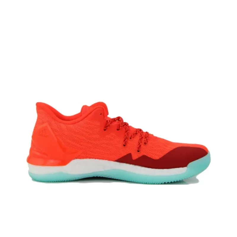 Adidas D Rose 7 Cushioning Anti Slip And Wear Resistant Low Top Basketball Shoes Men's Orange-1